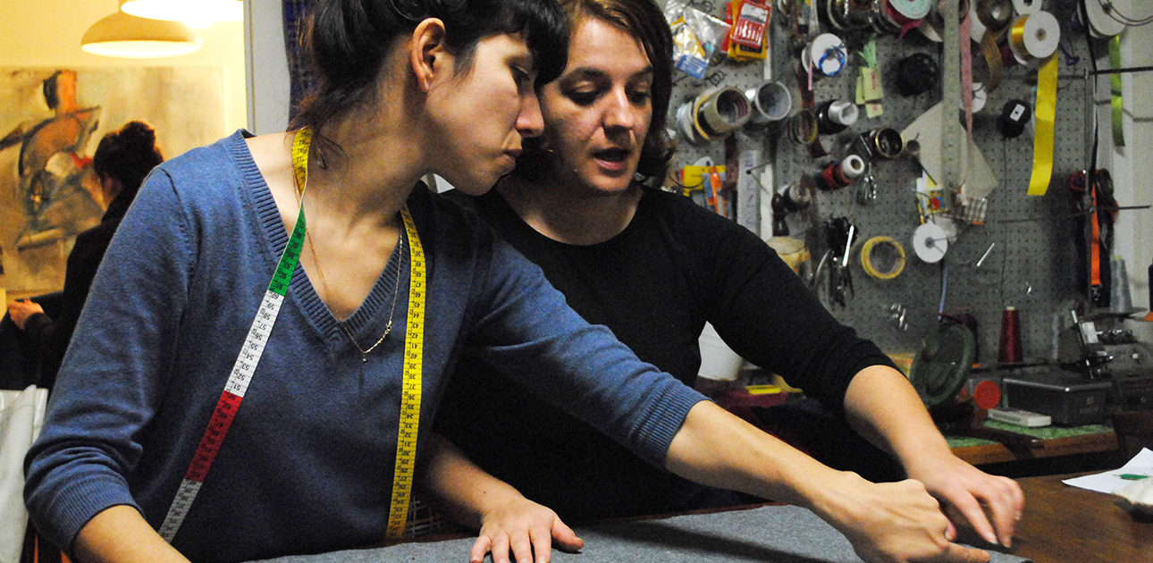 A.christina showing sewing site